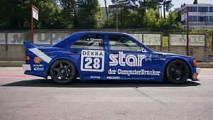 Usata Mercedes 190 204 CV (150 kW) 1988 Blu Berlina