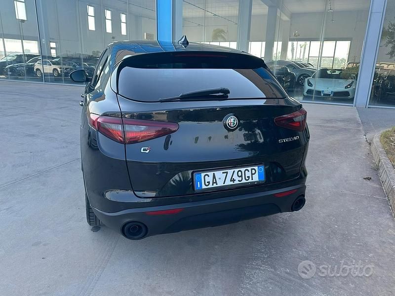 Usata Alfa Romeo Stelvio 210 CV (154 kW) 2019 Nero SUV