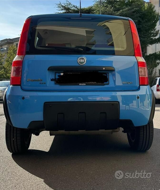 Usata Fiat Panda 4x4 Climbing 70 CV (51 kW) 2006 Blu Utilitaria