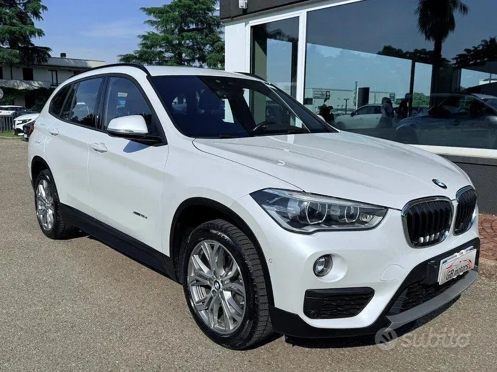 Usata BMW X1 150 CV (110 kW) 2018 Bianco SUV