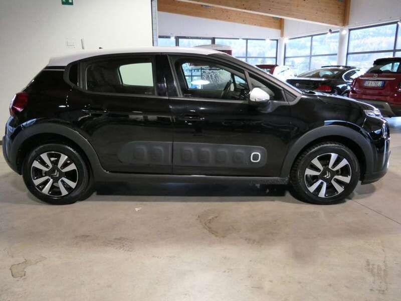 Usata Citroën C3 Shine 102 CV (75 kW) 2020 Nero pastello Utilitaria
