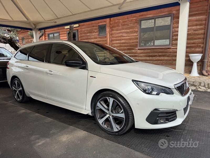 Usata Peugeot 308 GT-line 150 CV (110 kW) 2017 Bianco Station wagon