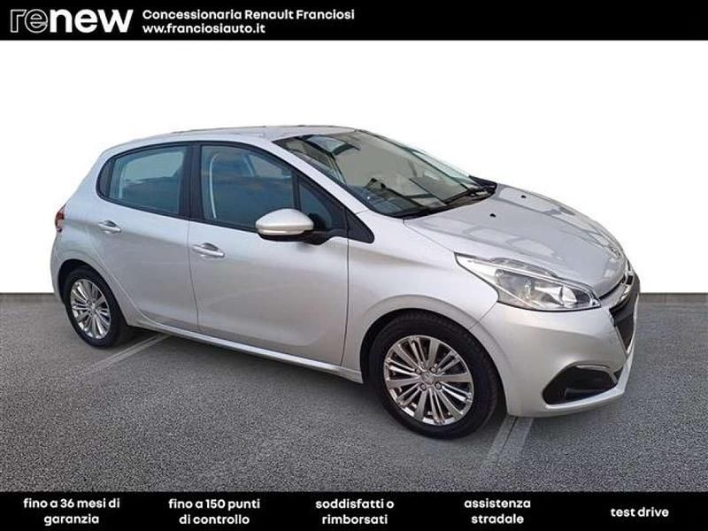 Usata Peugeot 208 Active 75 CV (55 kW) 2018 Grigio chiaro Utilitaria