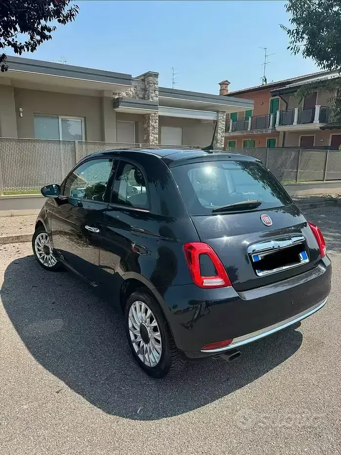 Usata Fiat 500 69 CV (50 kW) 2019 Nero Berlina