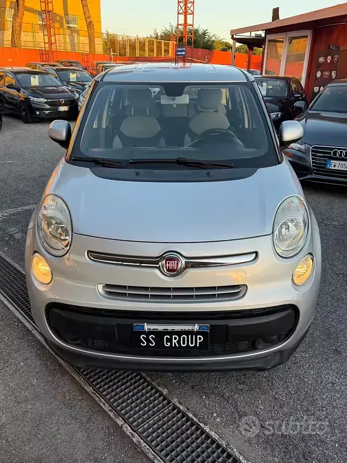 Usata Fiat 500L Lounge 95 CV (69 kW) 2016 Grigio Monovolume