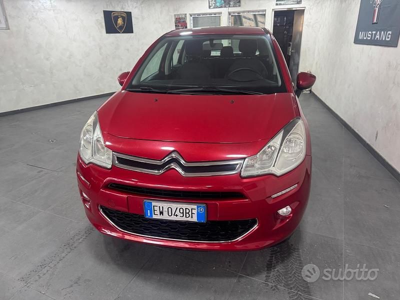 Usata Citroën C3 Exclusive 68 CV (50 kW) 2014 Rosso Berlina