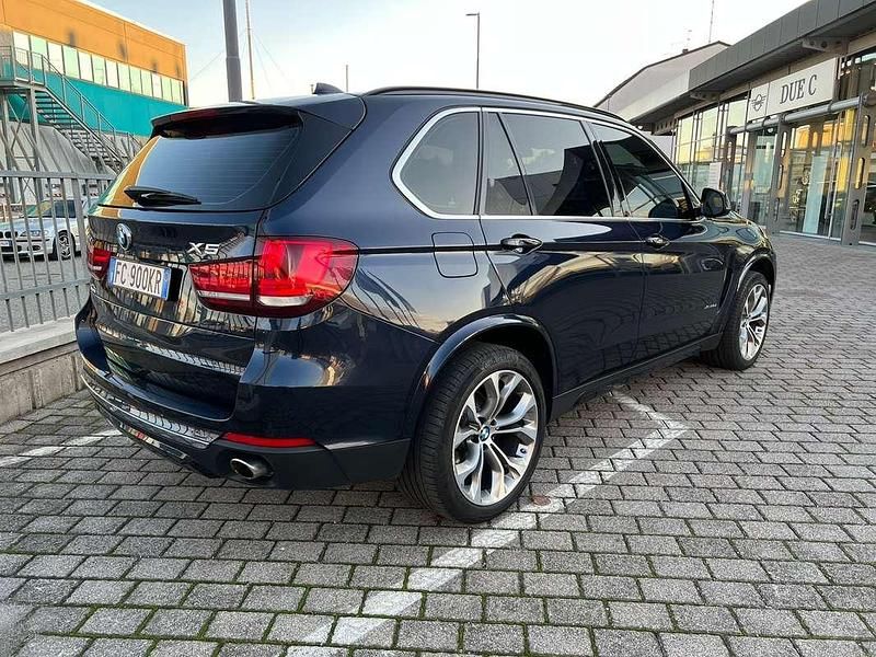 Usata BMW X5 231 CV (169 kW) 2016 Blu/azzurro SUV
