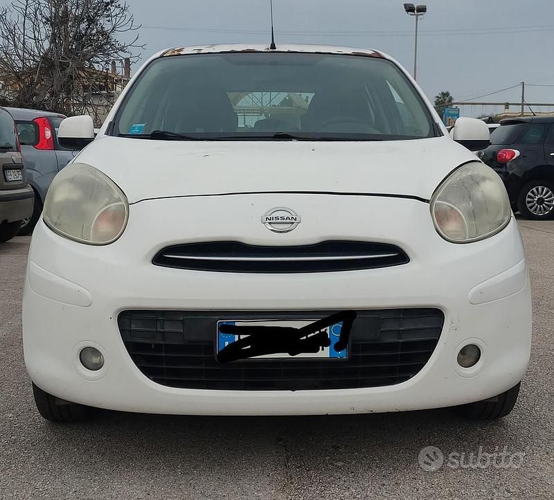 Usata Nissan Micra Acenta 2011 Bianco Utilitaria