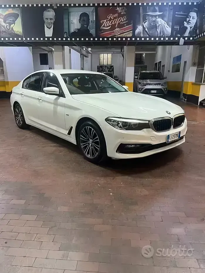 Usata BMW 520 M Sport 190 CV (139 kW) 2017 Bianco Berlina