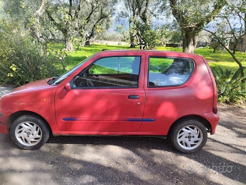 Usata Fiat 600 1999 Rosso Utilitaria
