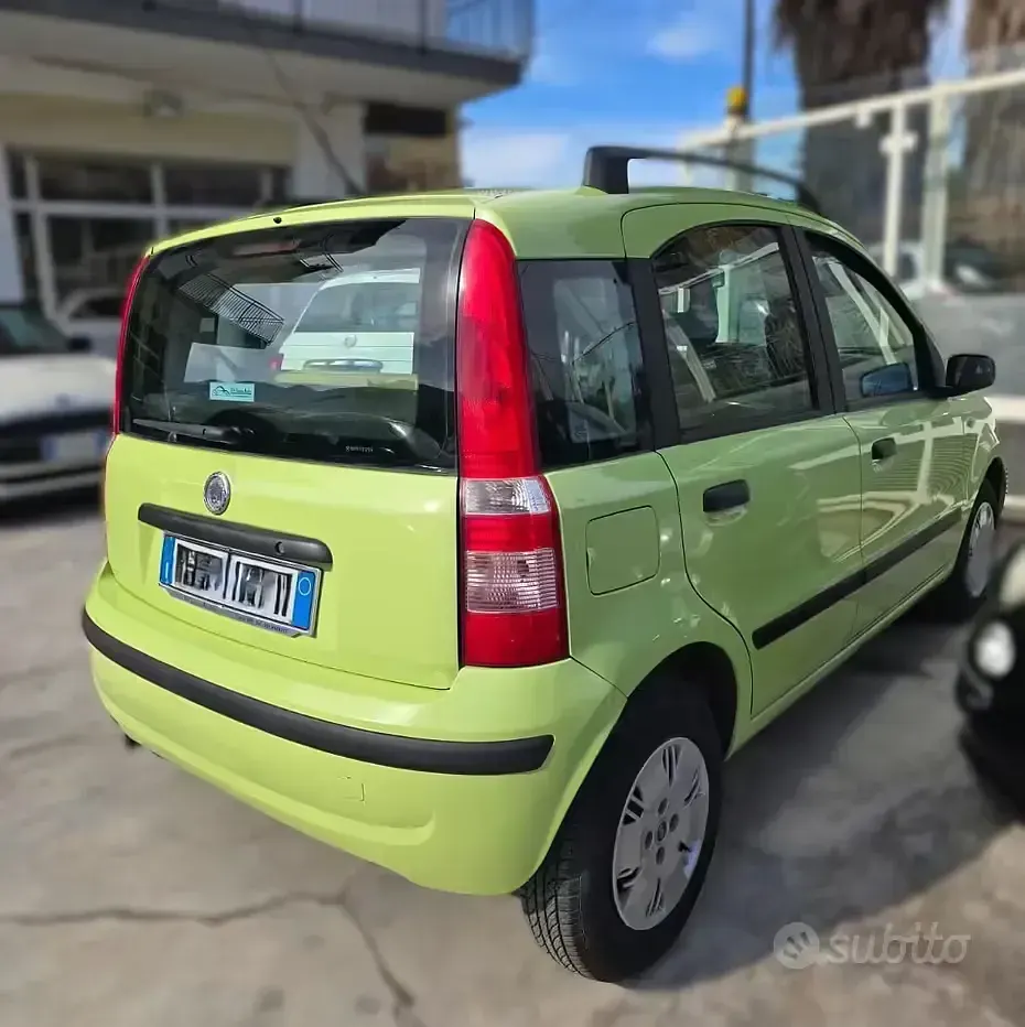 Usata Fiat Panda Dynamic 60 CV (44 kW) 2006 Giallo Utilitaria