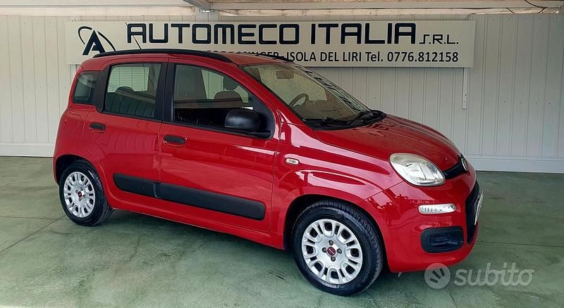 Usata Fiat Panda 69 CV (50 kW) 2013 Rosso Utilitaria