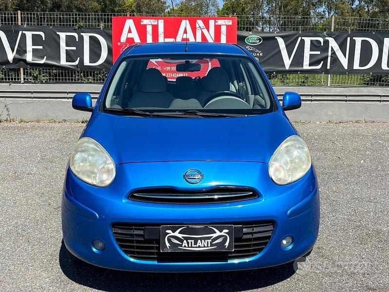 Usata Nissan Micra Tekna 80 CV (58 kW) 2011 Blu Utilitaria
