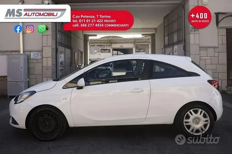 Usata Opel Corsa 90 CV (66 kW) 2016 Bianco Utilitaria