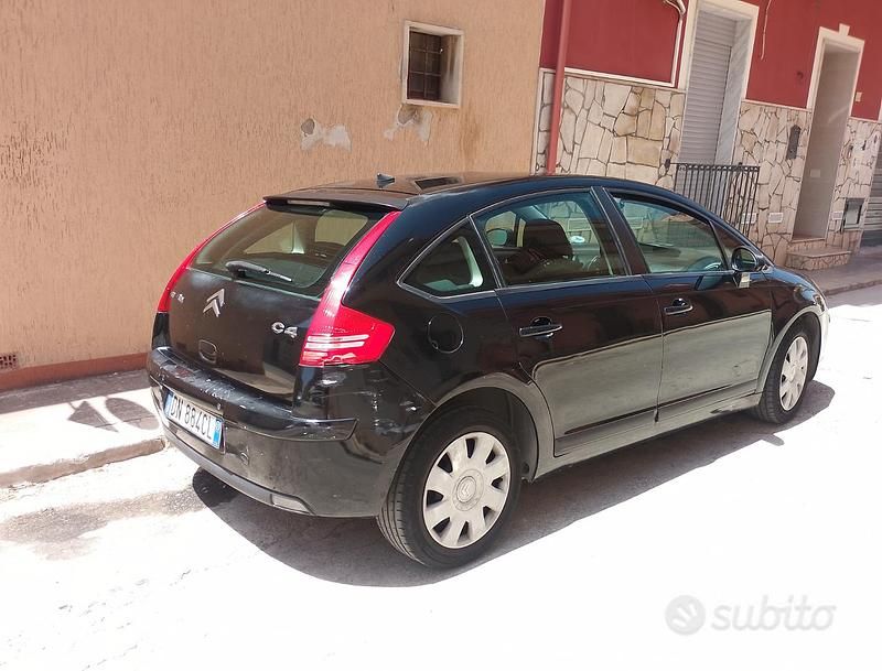Usata Citroën C4 110 CV (80 kW) 2008 Nero Utilitaria