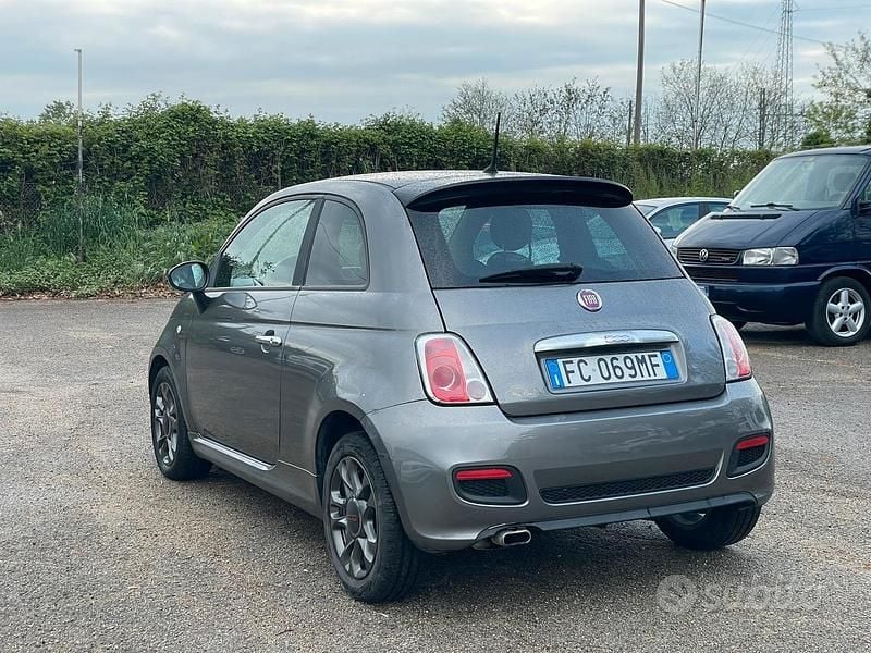 Usata Fiat 500 69 CV (50 kW) 2016 Grigio Berlina