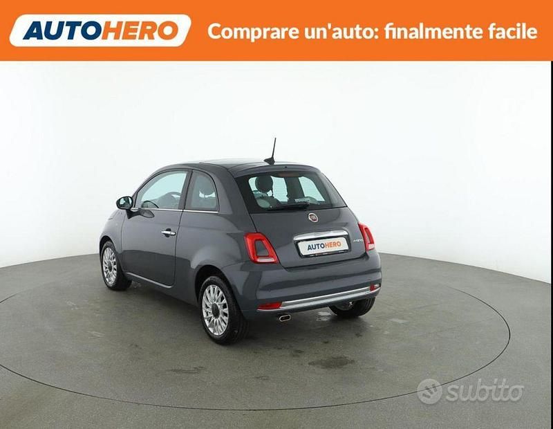 Usata Fiat 500 Dolcevita 70 CV (51 kW) 2021 Grigio Utilitaria