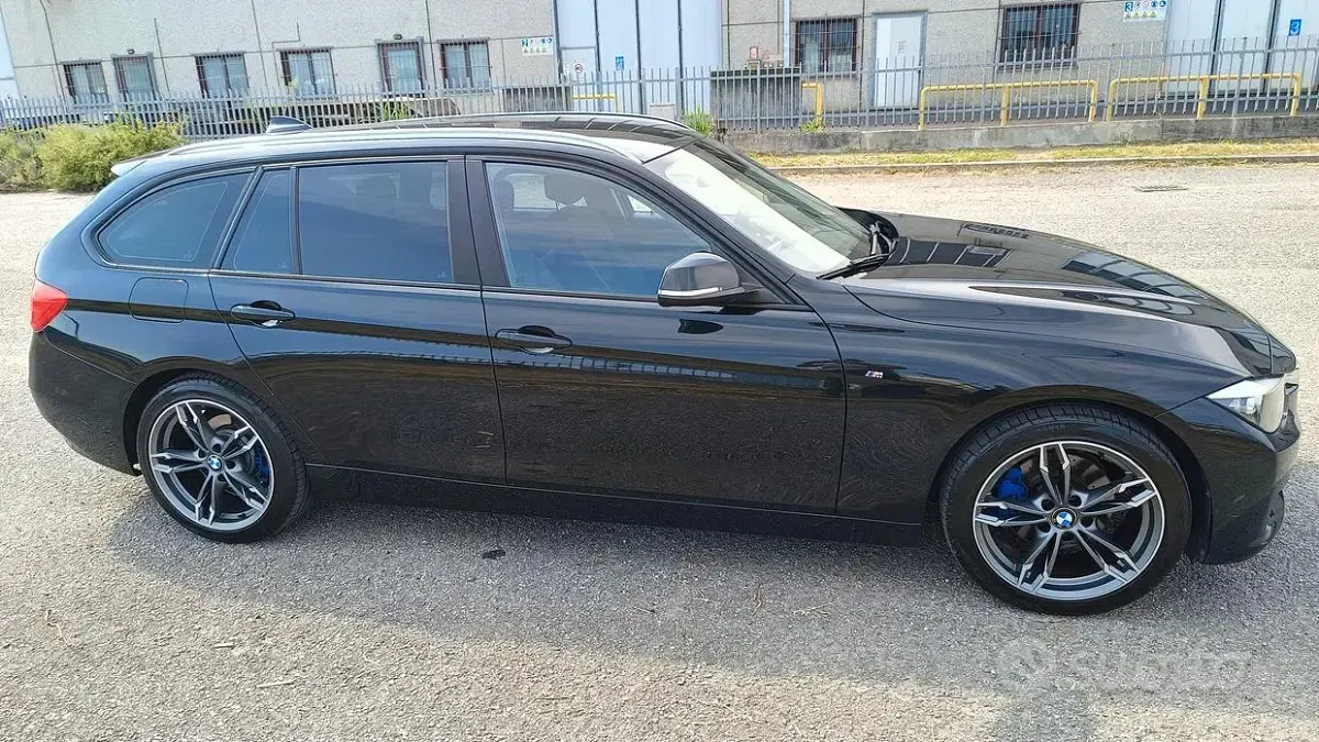 Usata BMW 320 163 CV (119 kW) 2012 Nero Station wagon