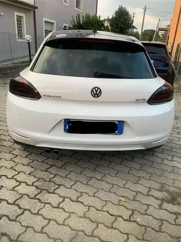 Usata VW Scirocco 140 CV (102 kW) 2013 Bianco Coupé