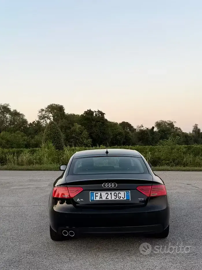 Usata Audi A5 Advanced 150 CV (110 kW) 2015 Nero Coupé