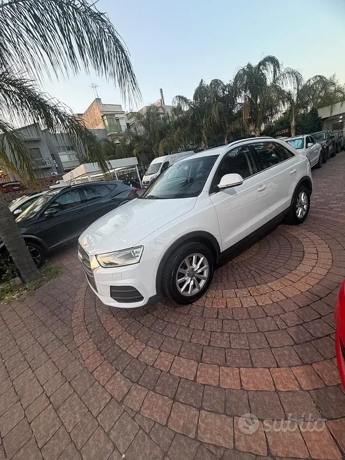 Usata Audi Q3 150 CV (110 kW) 2015 Bianco SUV