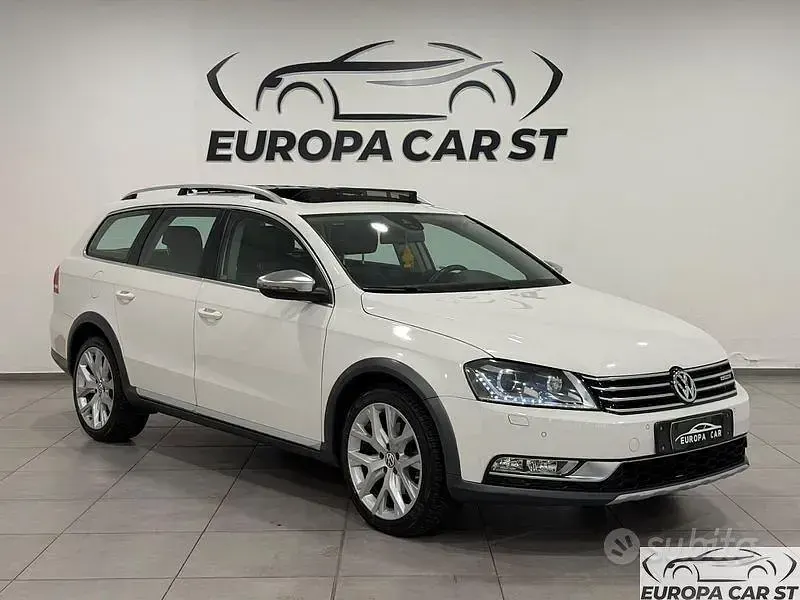 Usata VW Passat Alltrack 177 CV (130 kW) 2013 Bianco Station wagon