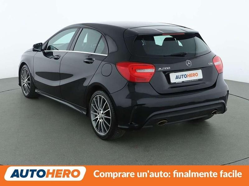 Usata Mercedes A200 Premium 136 CV (100 kW) 2014 Nero Berlina