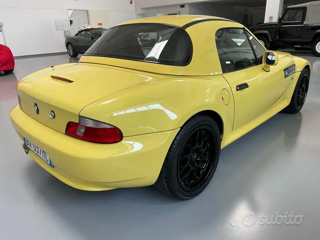 Usata BMW Z3 118 CV (86 kW) 2002 Giallo Cabrio