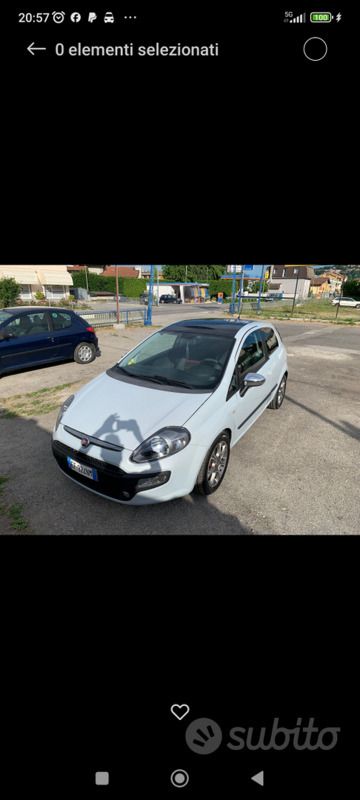 Usata Fiat Punto Evo Sport 95 CV (69 kW) 2010 Grigio Utilitaria