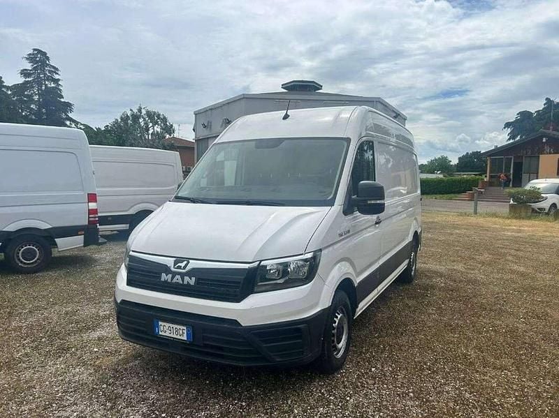 Usata MAN TGE 140 CV (102 kW) 2021 Bianco Furgone