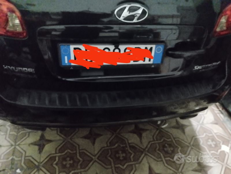 Nero Usata 2007 Hyundai Santa Fe SUV | 7500 € - Immagine 1/4