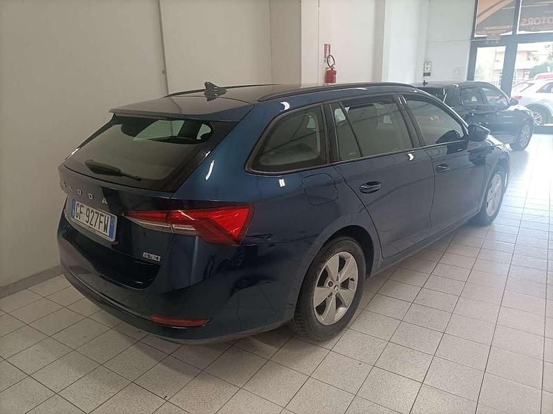 Usata Skoda Octavia G-TEC Executive 131 CV (96 kW) 2021 Blu/azzurro Station wagon