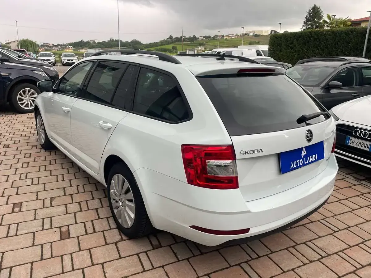 Usata Skoda Octavia Active 110 CV (80 kW) 2018 Bianco Station wagon