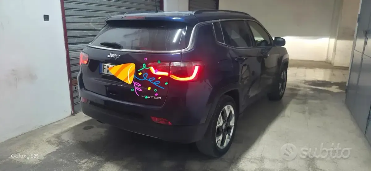 Usata Jeep Compass 120 CV (88 kW) 2019 Bluazzurro SUV