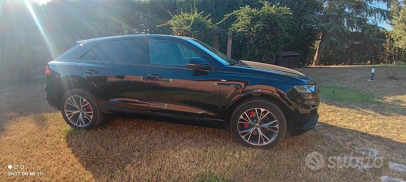 Usata Audi Q8 S-Line 286 CV (210 kW) 2019 Nero SUV