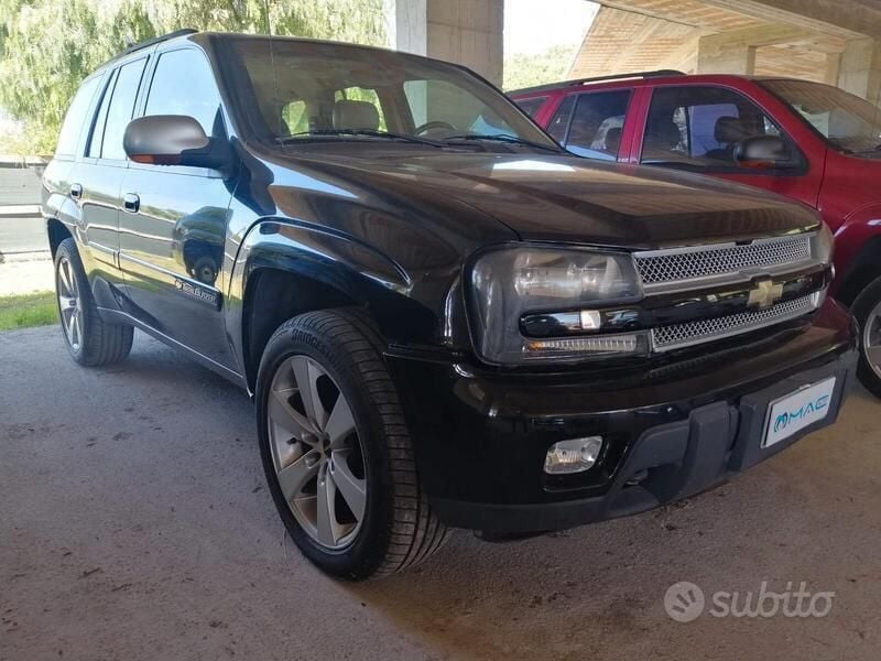 Usata Chevrolet TrailBlazer LTZ 273 CV (200 kW) 2002 Nero SUV