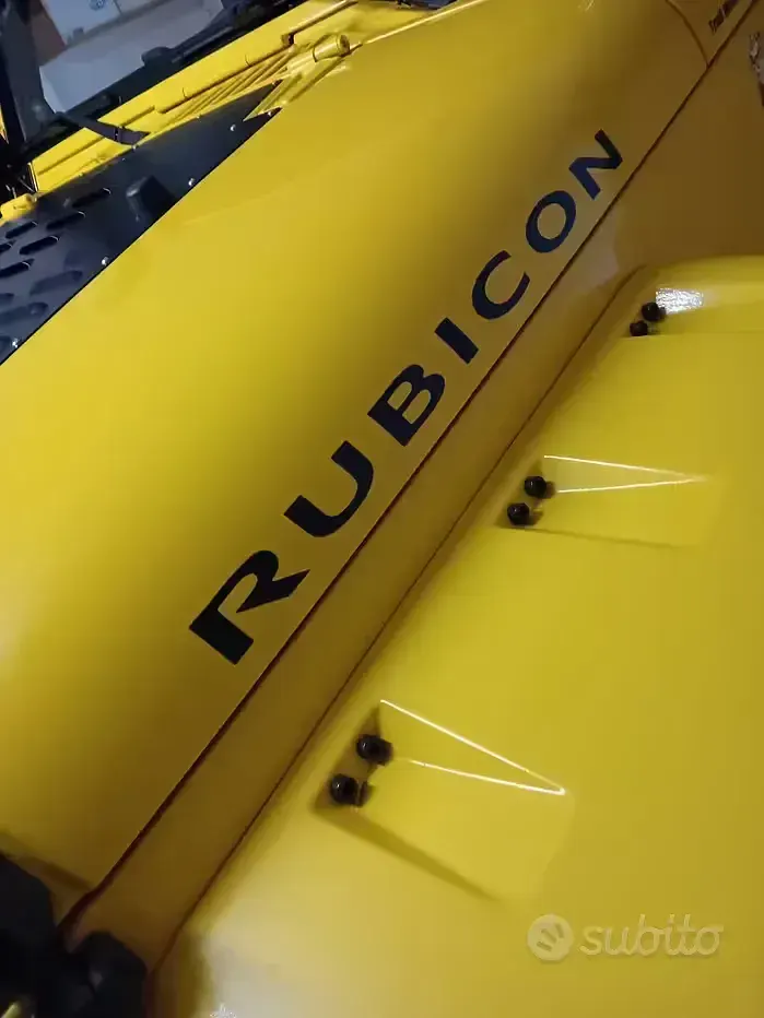 Usata Jeep Wrangler Rubicon 199 CV (146 kW) 2008 Giallo SUV