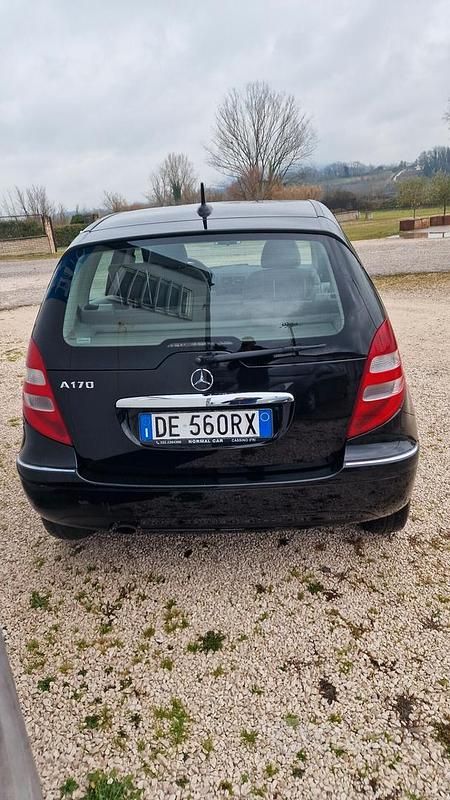 Usata Mercedes A170 Avantgarde 116 CV (85 kW) 2007 Nero Berlina