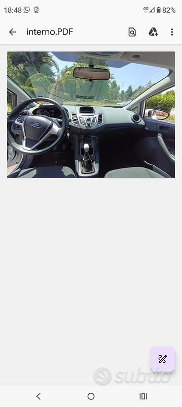 Usata Ford Fiesta 68 CV (50 kW) 2011 Utilitaria