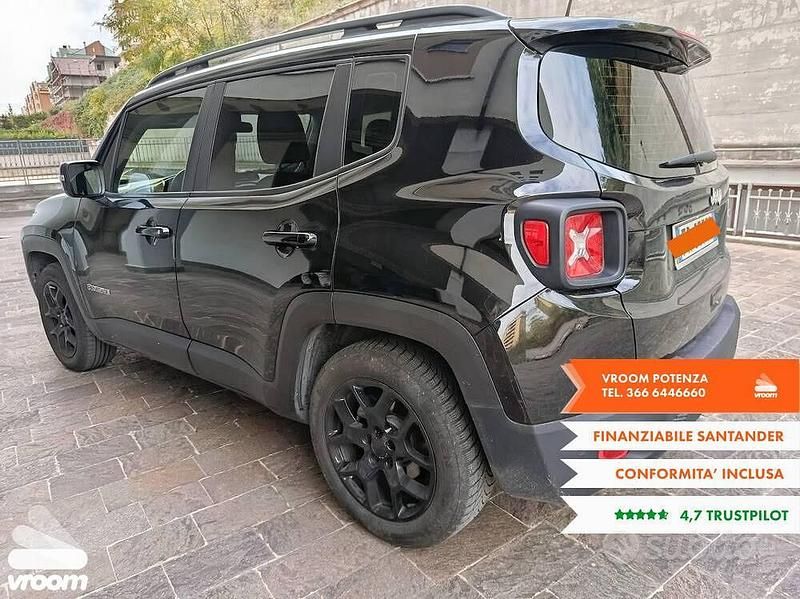 Usata Jeep Renegade Longitude 120 CV (88 kW) 2018 Nero SUV