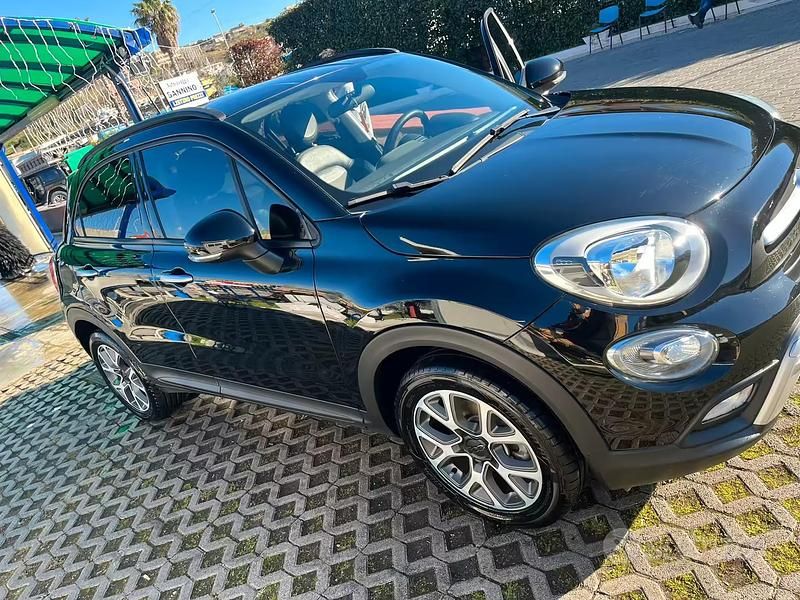 Usata Fiat 500X Cross 95 CV (69 kW) 2017 Nero SUV
