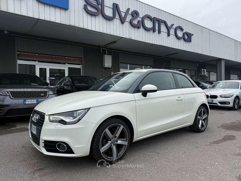 Usata Audi A1 86 CV (63 kW) 2011 Bianco Utilitaria