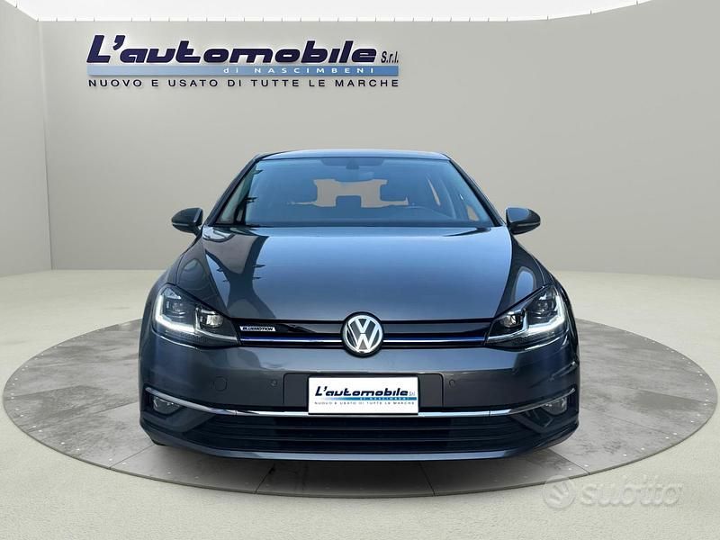 Usata VW Golf VII Highline 131 CV (96 kW) 2019 Grigio Berlina