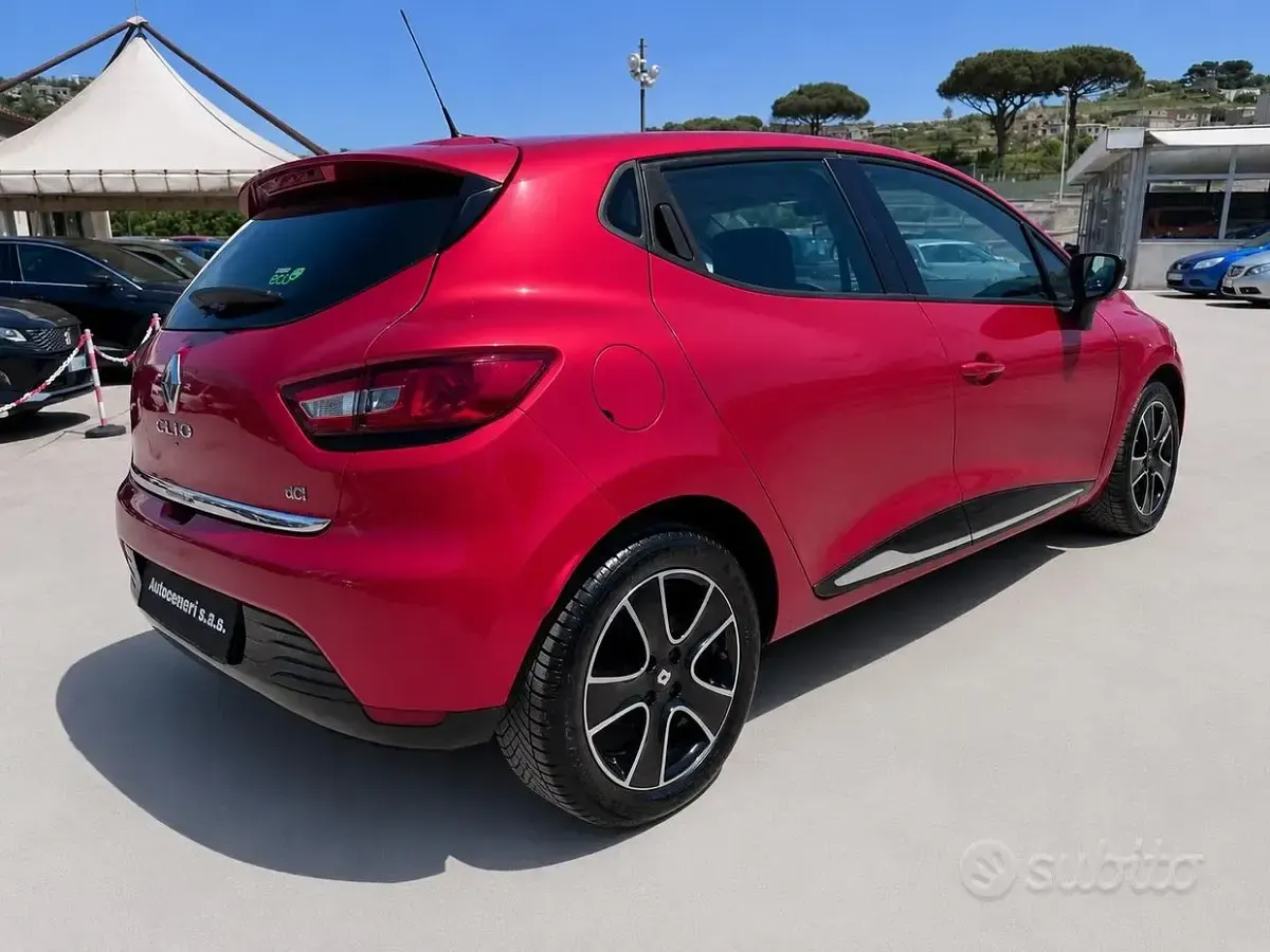 Usata Renault Clio IV 90 CV (66 kW) 2014 Rosso Berlina