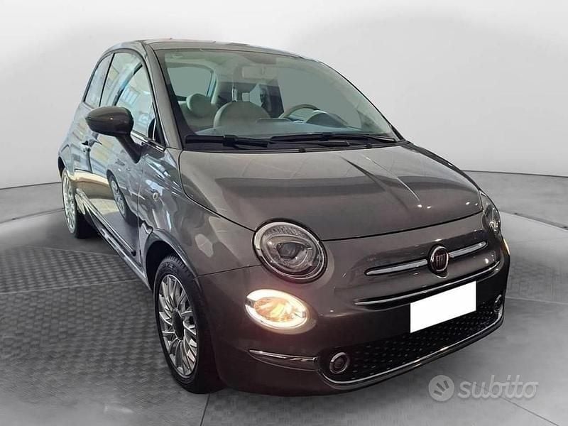 Usata Fiat 500 Lounge 69 CV (50 kW) 2017 Grigio scuro mica Berlina