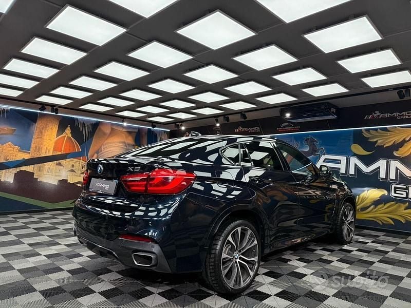 Usata BMW X6 M Sport 258 CV (189 kW) 2018 Blu SUV