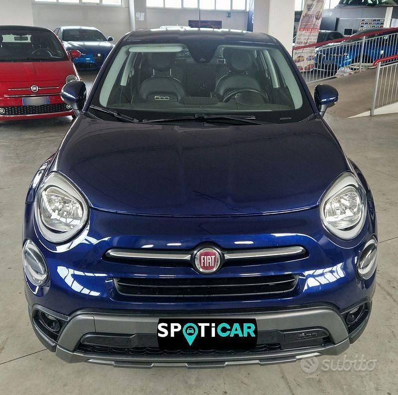 Usata Fiat 500X Cross 120 CV (88 kW) 2020 Blu SUV