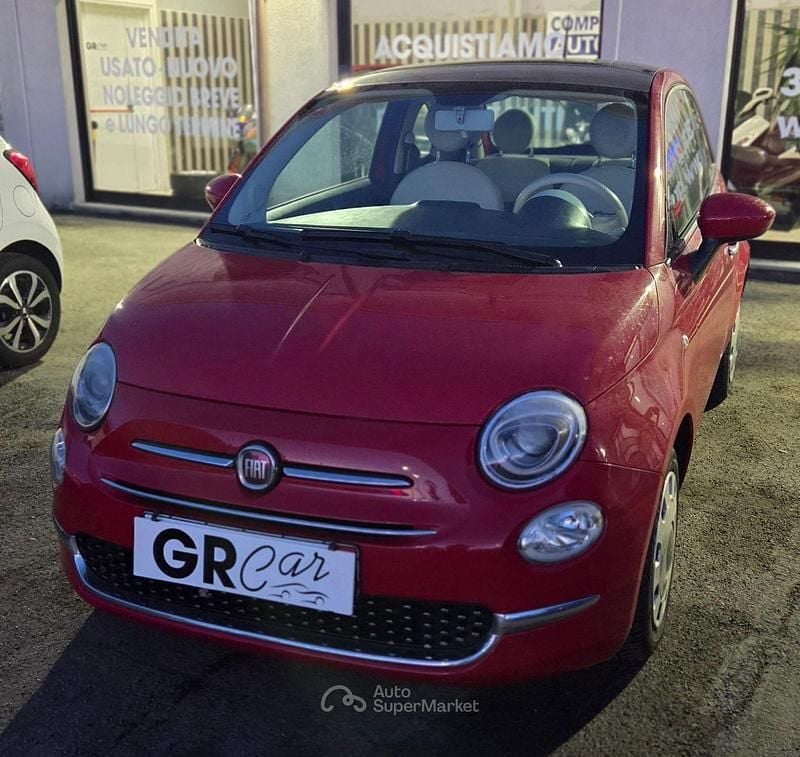 Usata Fiat 500 Lounge 69 CV (50 kW) 2018 Rosso Berlina