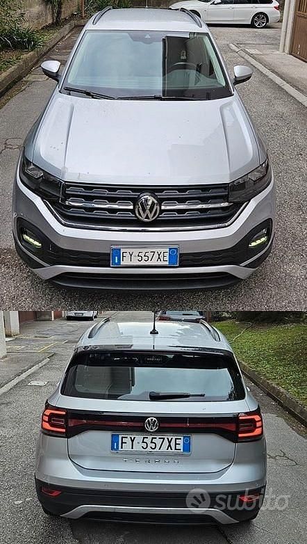 Grigio Usata 2020 VW T-Cross SUV | 15.900 € - Immagine 1/4