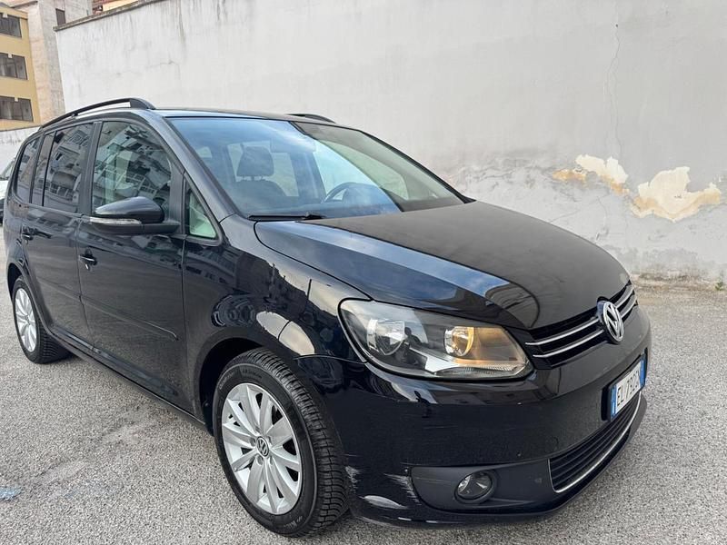 Usata VW Touran Comfortline 104 CV (76 kW) 2013 Nero Monovolume